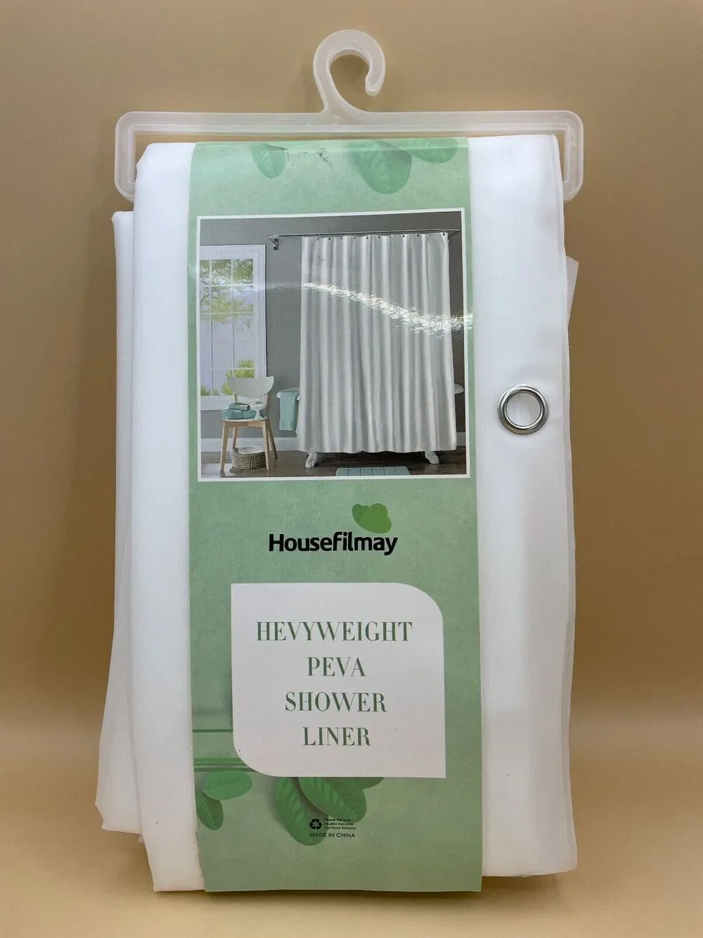 HouseFilmay Heavyweight PEVA Shower Liner 70